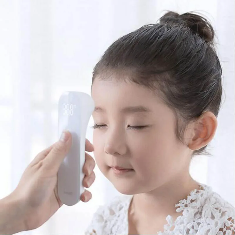 Pаспродажа Xiaomi оригинальный mijia светодиодный светильник термометр для здоровья светодиодный Бесконтактный цифровой инфракрасный Лоб термометр Детск...