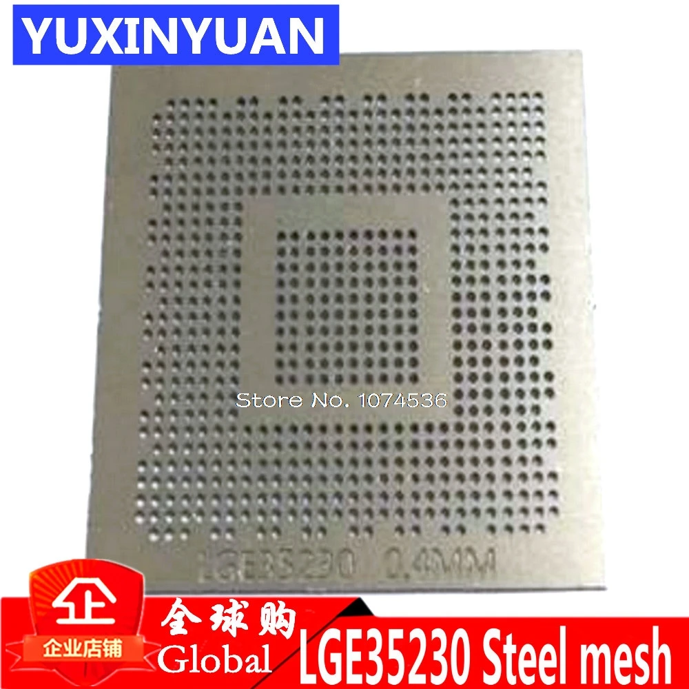 LGE35230 LCD 0 4 мм aquecimento dirito Шаблон BGA трафарет стальная сетка размер чипа 1 шт|mesh steel|mesh