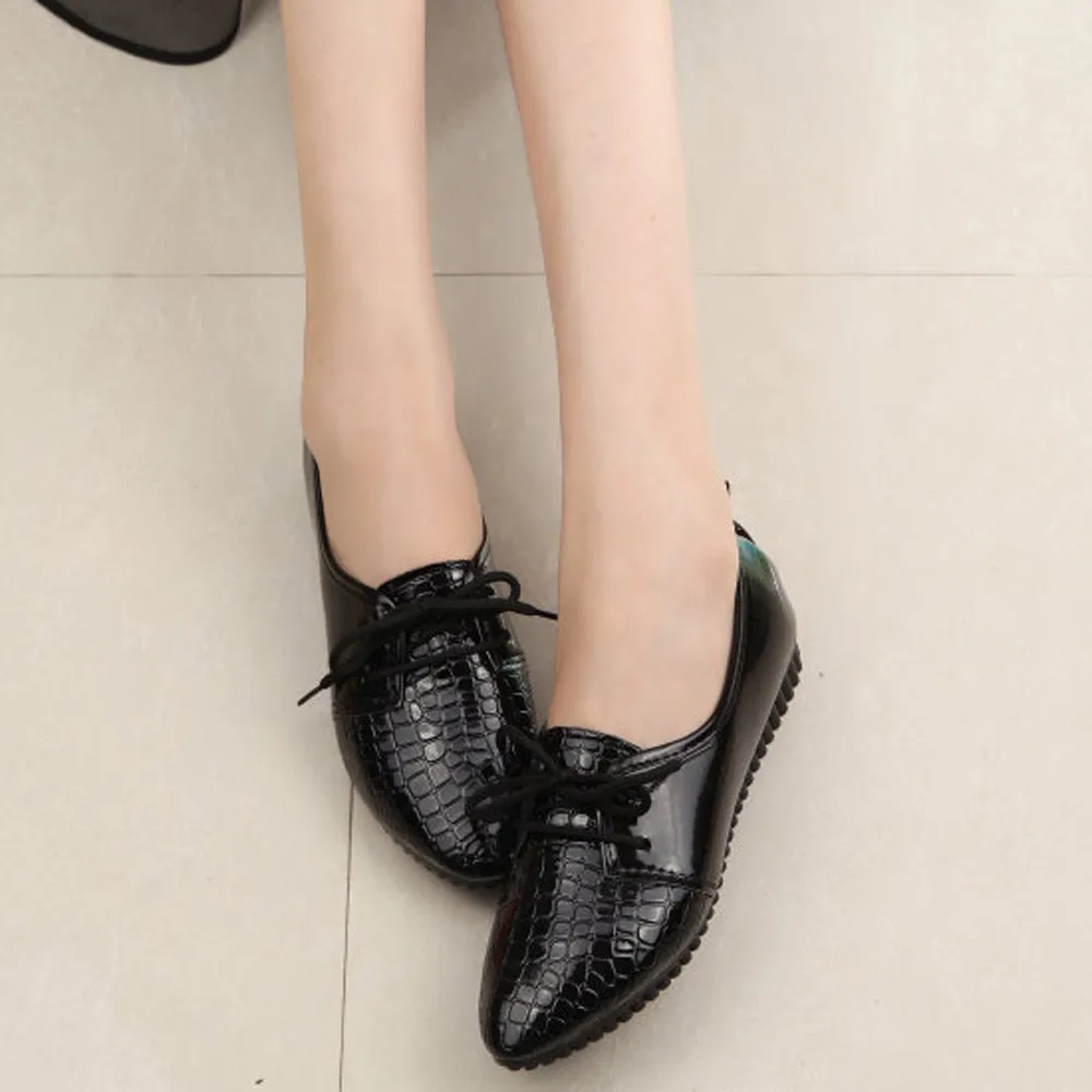 CAGACE/ г., популярная модная Брендовая женская Всесезонная обувь удобная повседневная кожаная обувь на плоской подошве с круглым носком переносная обувь на плоской подошве
