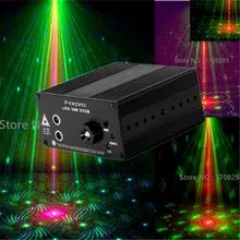 6 шт. 48 фигурок лазерный сценический свет клуб бар DJ KTY домашний лазер для вечеринок светодиодный вращающиеся огни AC110-240V 9 Вт bola de дискотечный светодиод