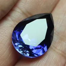 Joanlyn сапфир грушевидный граненый драгоценный камень КАПЛЕВИДНАЯ огранка сапфир драгоценный камень несколько размеров на выбор C86S