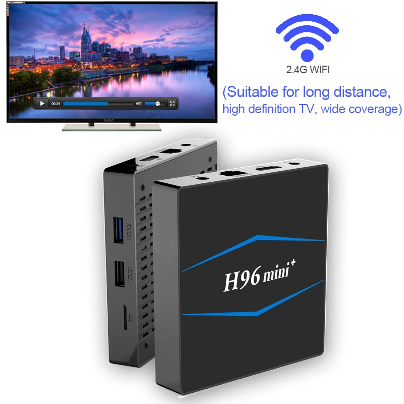 Android 81 Smart TV caja Rockchip RK3229 Quad core 2 GB Ram 16G Rom H.265 4 K TV septiembre Top Box Media Player PK X96 MINI TX
