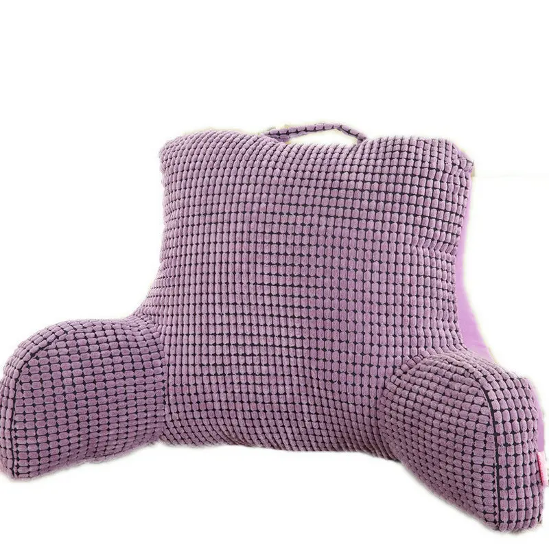 Bedrest Pillow to watch TV and read in bed cotton Seat Back Cushion