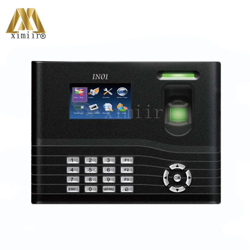 

Optical sensor fingerprint time attendance time recorder TCP/IP USB 3000 user fingerprint attendance IN01 optional WIFI and GPRS