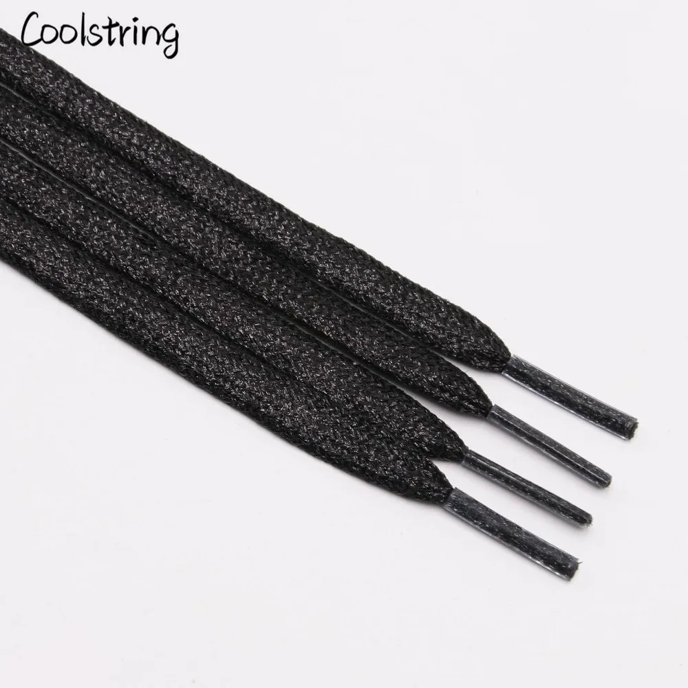 Крутые плоские блестящие шнурки Coolstring модные для обуви рождественские цвета