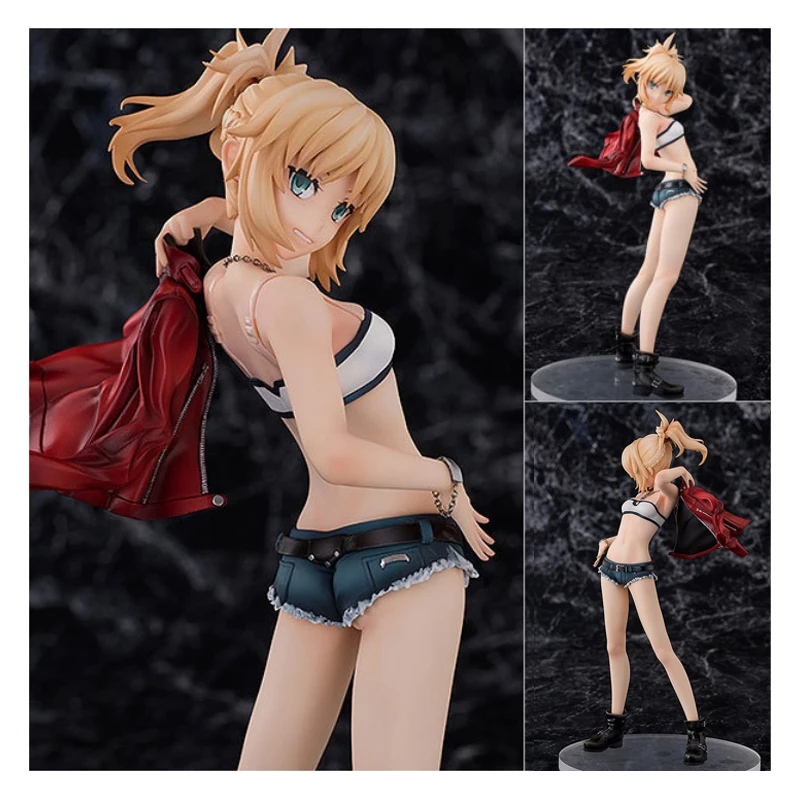 

ZXZ 26cm Fate Stay Night Anime Red Saber Mordred Modred 1/7 PVC figure Toys Action Figure Toys Collection Gifts