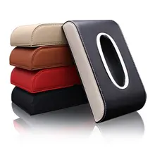 Автомобильное сиденье из кожи коробка ткани автомобиля интерьер автомобиля коробка для платочков лоток бизнес автомобиль бумажная коробка