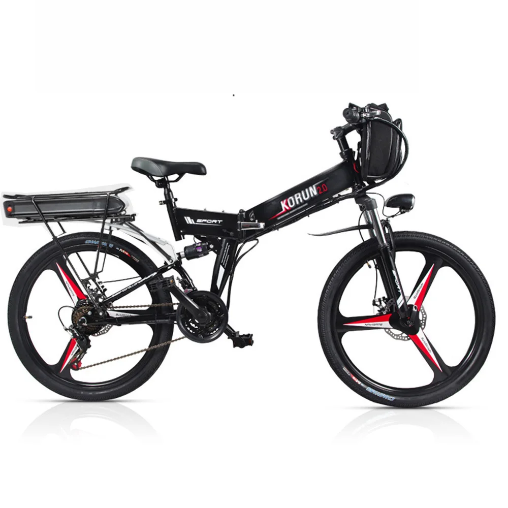 

LOVELION Custom 26inch Electric Bicycle 48v Three Lithium Battery Electric Mountain Bike Smart Assist Hybrid 200-250km Ebike