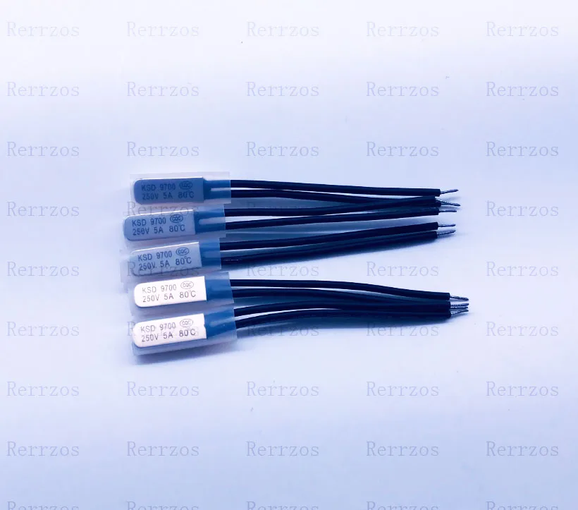 

KSD9700 80C normally closed 250V 5A NC Thermostat Temperature Switch 20pcs, free shipping