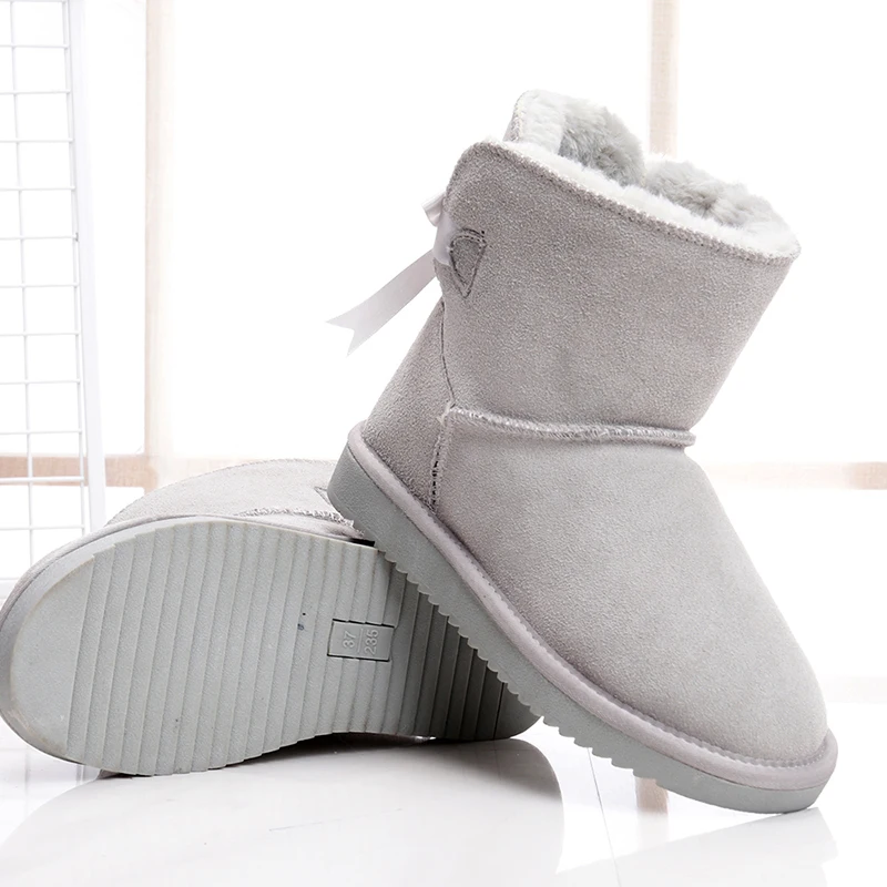 MYLRINA/Новые модные женские теплые зимние ботинки; женские ботинки из натуральной яловой кожи; ботильоны; размеры 34-40