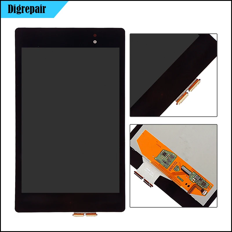 

Black For ASUS Google Nexus 7 2nd Gen ME571 ME571K Full LCD Display Touch Panel Screen Digitizer Assembly Replacement Parts