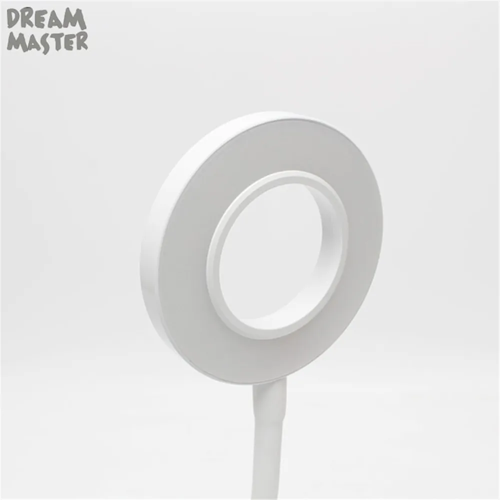 New 5W dimmable LED wall lamp black white DC5V USB dimming led wall lights for bedside reading gooseneck bedroom lamp