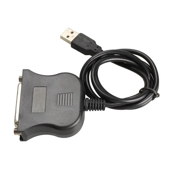 Высококачественный кабель конвертер 95 см с USB 1 на DB25 переходник LPT портом мама usb