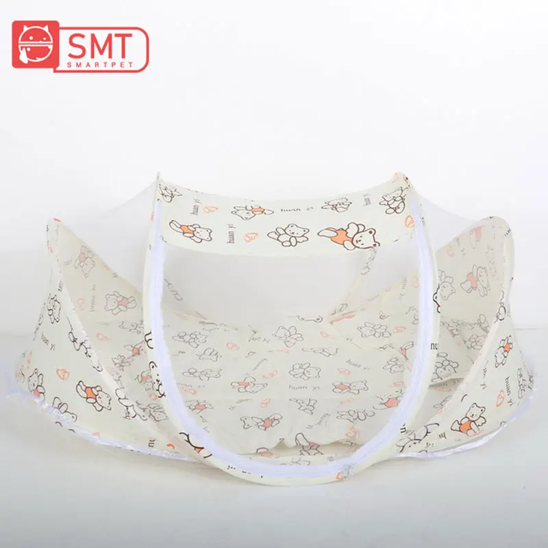 

SMARTPET Pet Cat Dog Summer Sleeping Bed Insect-resistant Anti-mosquito Puppy Kitten House Cage Foldable Pet Travel Mosquito Net
