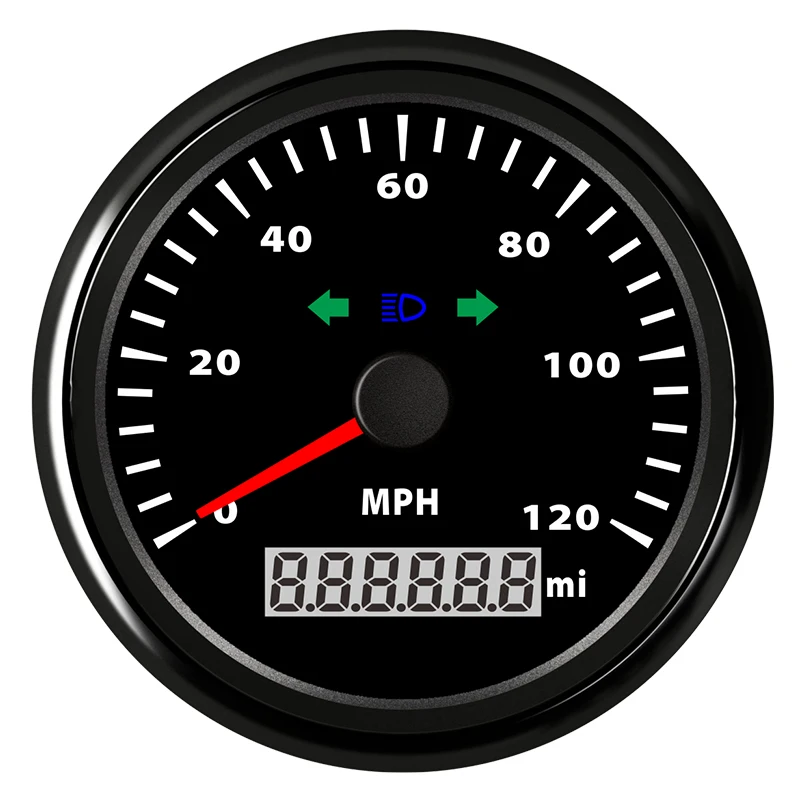 Цифровой лодочный автомобильный измеритель скорости 120 200 kmh измеритель скорости Подходит для Honda Golf Car Лодка IP67 водонепроницаемый