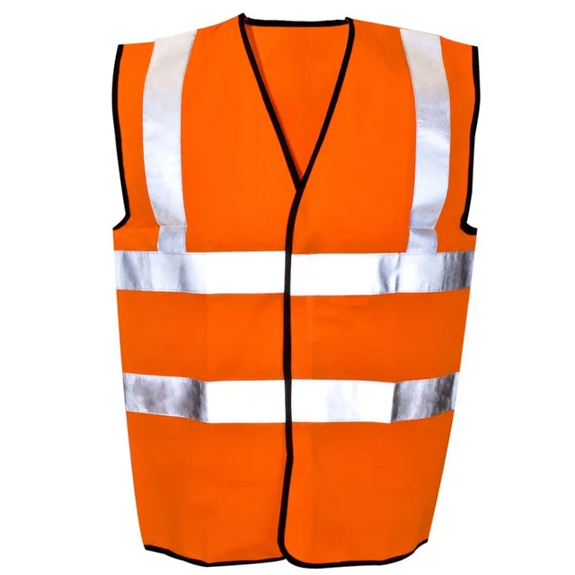 New Outdoor Running Clothing Running Green/Orange Safety Race Vest High