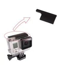 Plastic Underwater Case Waterproof Housing Case Shell Lock Buckle for Gopro Hero 3+ 4 Go pro Camera Accessories