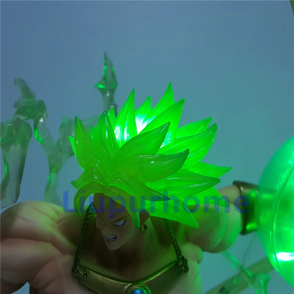 Lamparas Dragon Ball Z Broly Супер Saiyan Led power F. ZERO Dragon Ball лампа Super Broly ночной Светильник коллекционное модельное освещение