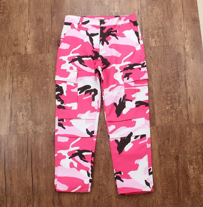 Pantalones bombachos de camuflaje para hombre y mujer, ropa de