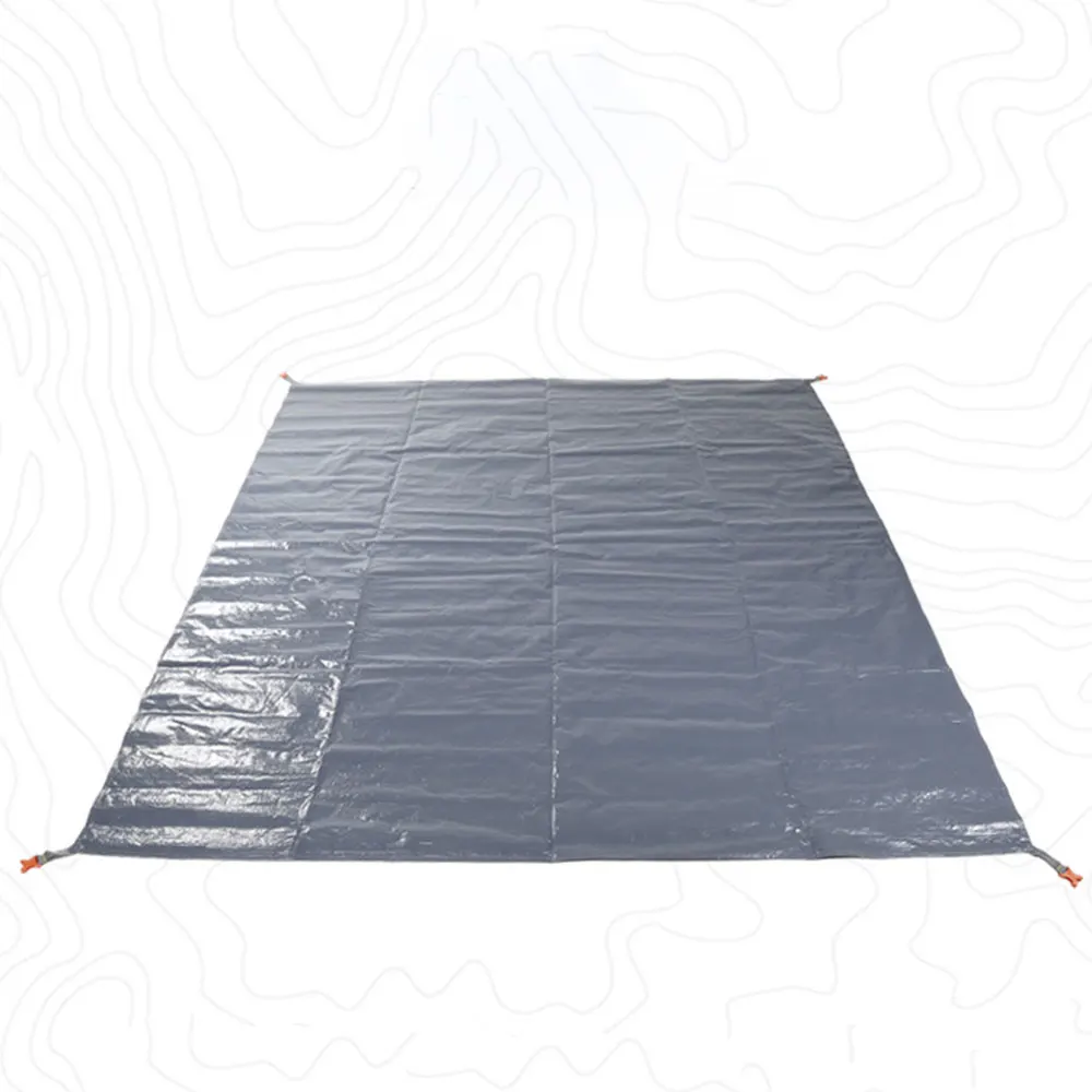 الظل مظلة شرفة التخييم حصيرة السفر للماء السماء شاشة PE رمادي العملي المحمولة دائم خيمة القماش