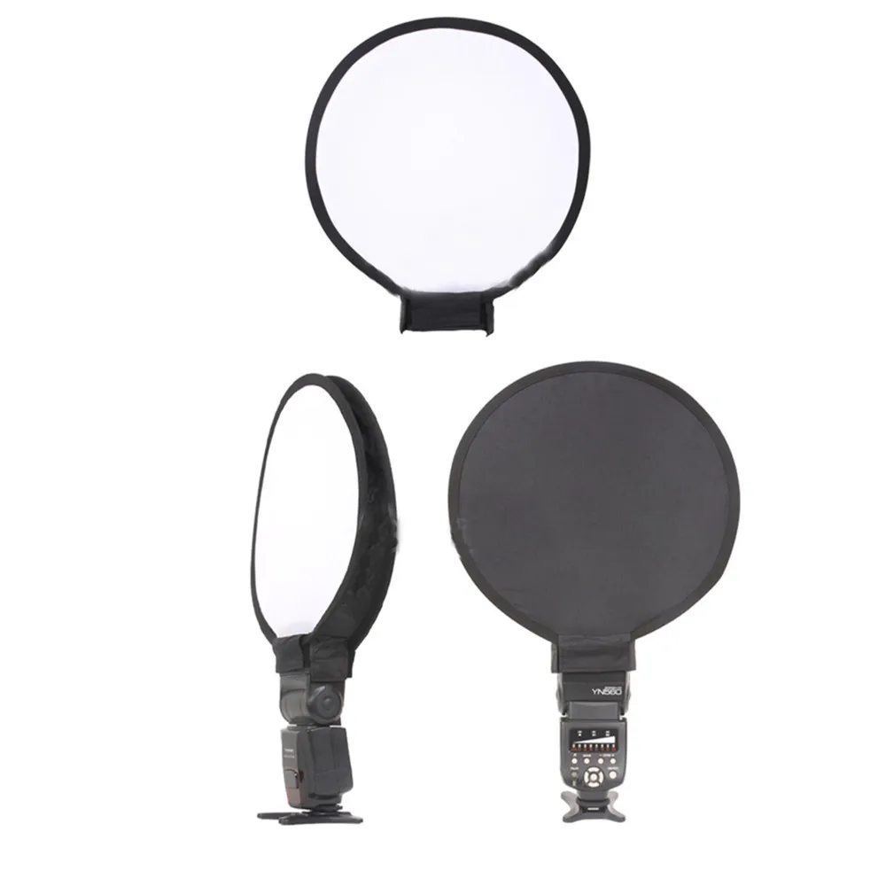 40cm Fordable Diffuser Mini Flash Softbox for Speedlite Portable Light Control Gear (1)
