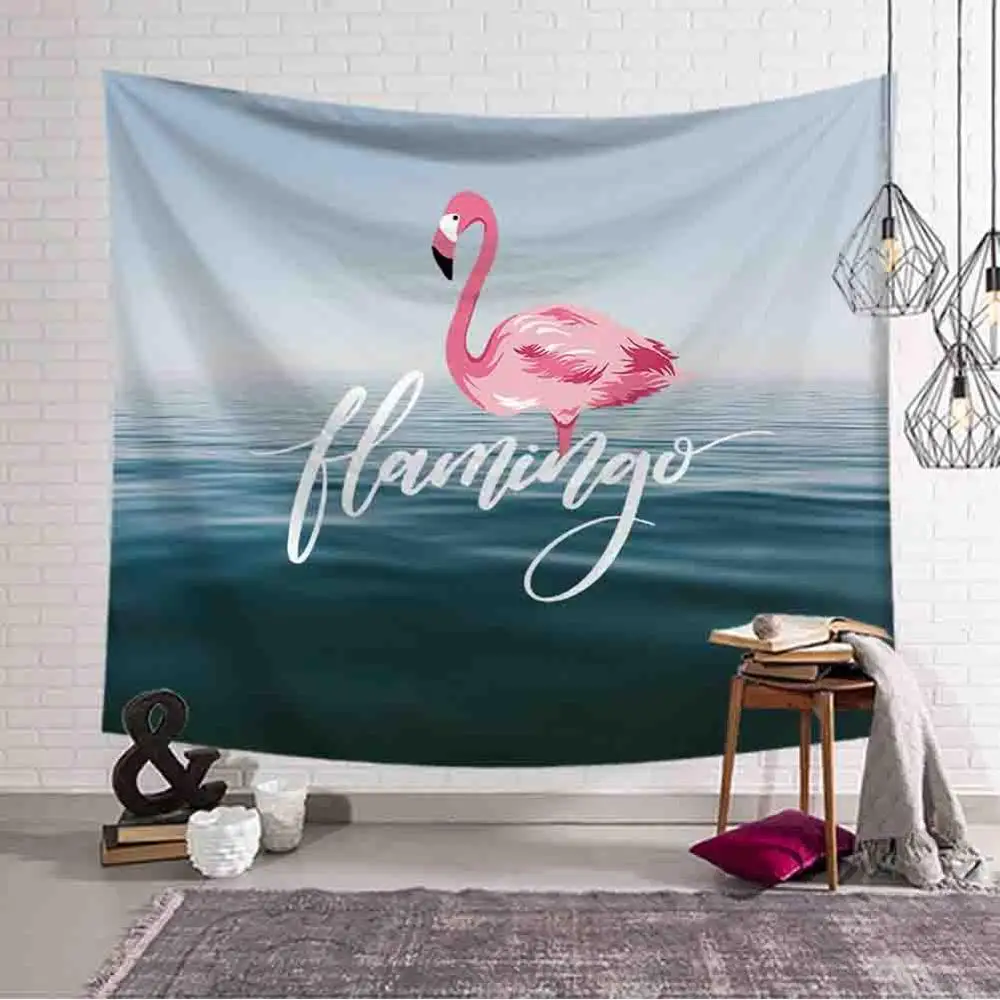 Pink Flamingo Tapestry 6