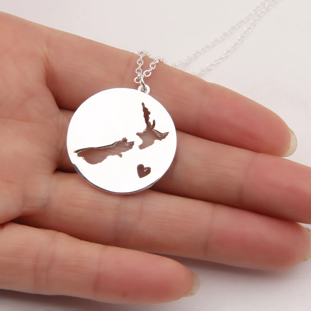 1pcs New Zealand Necklace Country Auckland Australian Trip Keepsake