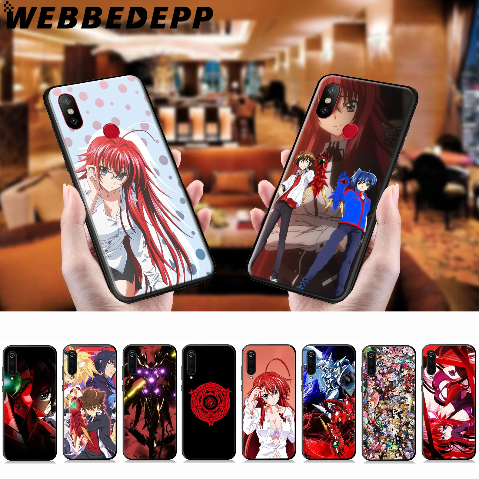 Мягкий школьный чехол WEBBEDEPP DxD для Xiaomi Mi 9T 9 8 SE 6 A1 A2 A3 Lite MiA1 MiA2 MiA3 F1 MAX 3 Mi8 CC9E CC9 |