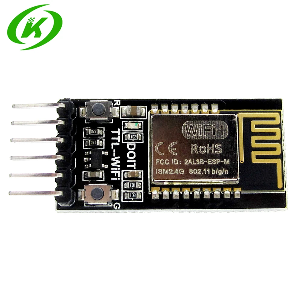 

DT-06 Wireless WiFi Serial Port Transparent Transmission Module TTL to WiFi Compatible with Bluetooth HC-06 interface ESP-M2