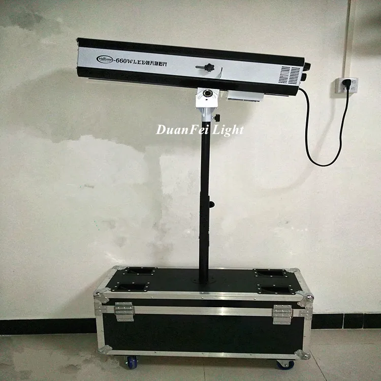 

New!!! 2017 660W LED Follow Spot Light led Follow stage lighting follow spot light with stander with flightcase