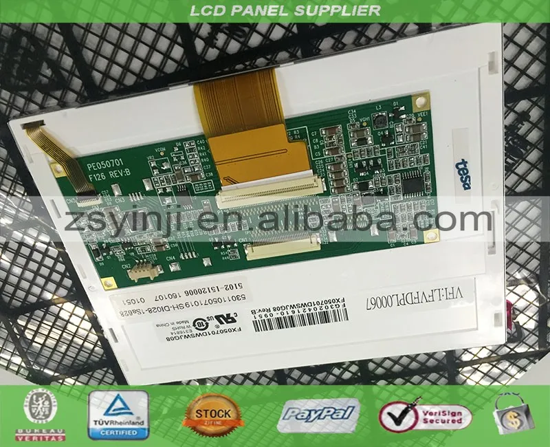 5 7 "ЖК панель FX050701DWSWJG08|lcd panel|lcd panel 77 lcd |