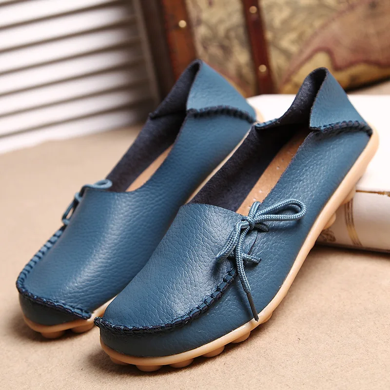 Cuir Conduite Véritable Mujer 35 black De sky gold Plus Beige La brown army blue Femmes Appartements Red 44 Blue rose Dames Brown dark Ac422 Chaussures Green grass Blue Green Casual green Femme dark Red yellow Zapatos orange En khaki wine 20 white pink Taille silver Couleur ZOnWnq6