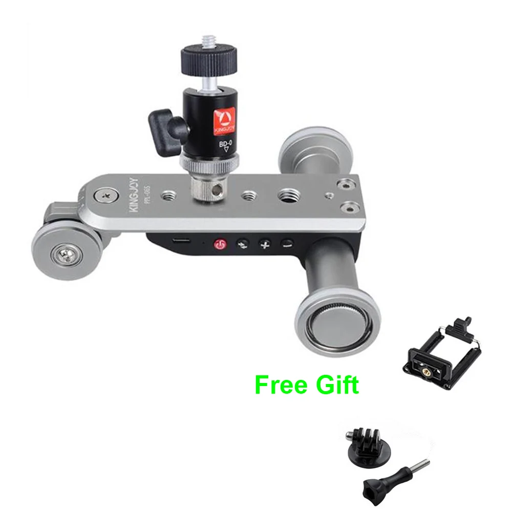 PPL 06 Motorized Electric 3 Wheel Video Pulley Car Dolly Rolling Slider