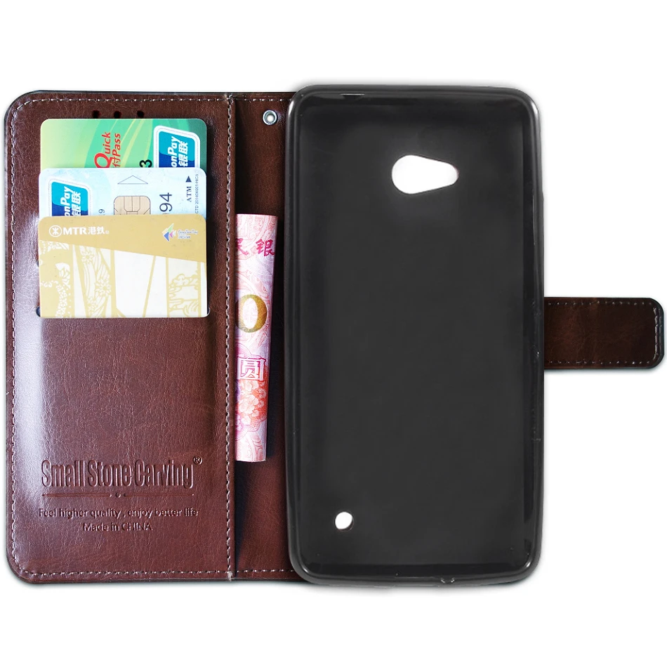 لمايكروسوفت Lumia 640 حالة محفظة طي جلدية غطاء حالة لمايكروسوفت Lumia 640 LTE/المزدوج سيم جراب هاتف مع حامل بطاقة