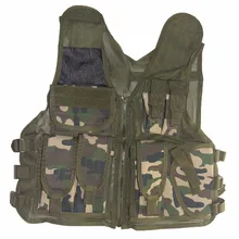 Тактический армейский военный легкий сетчатый жилет страйкбол открытый охотничий Молл быстросохнущая рыболовная куртка одежда Жилет W/кобура для пистолета