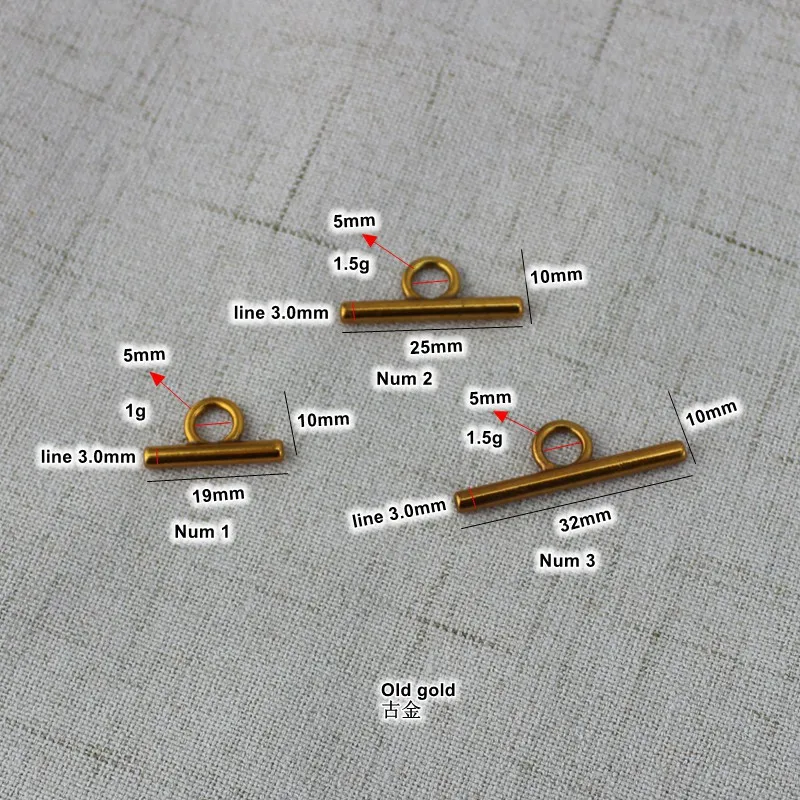 4-30 штук старая Золотая цепь вешалка соединитель перекладина OT пряжки для сумок кошелек цепь пряжка аксессуары сумка палка пряжка