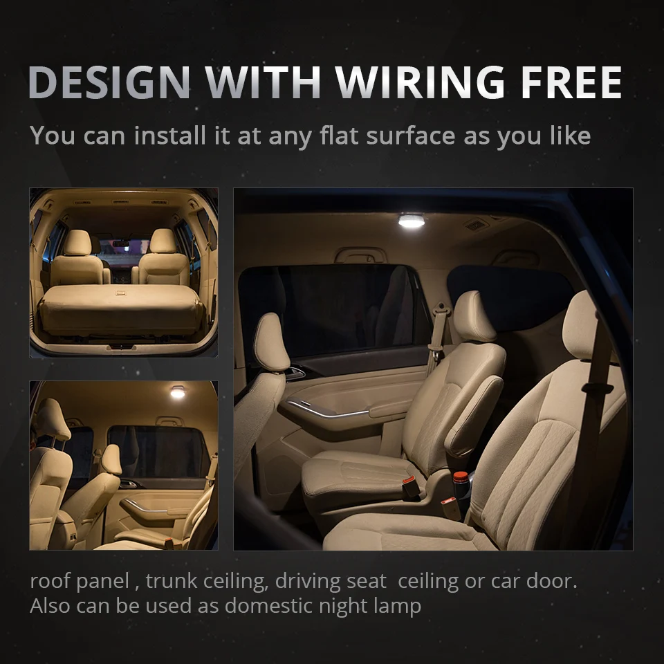 Automobile Portable UFO LED Car Reading Lamp Yellow/White Light Vehicle Inside Mini Book Light for Bedroom Closet Cabin Automobile Portable UFO LED Car Reading Lamp Yellow/White Light Vehicle Inside Mini Book Light for Bedroom Closet Cabin