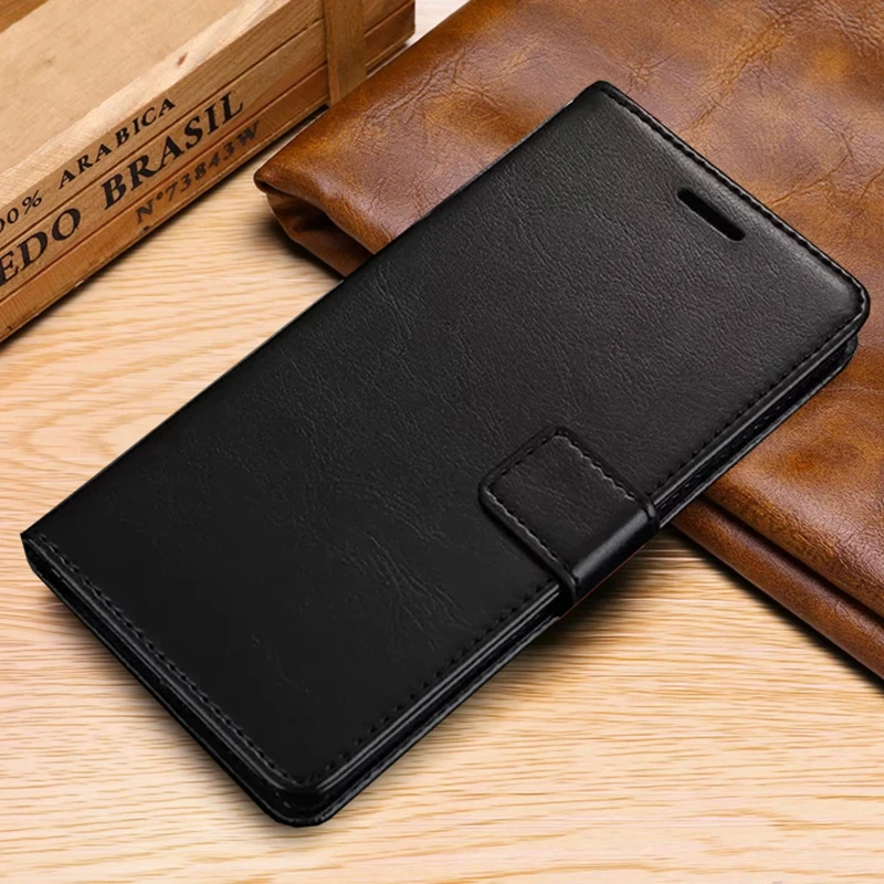 

Luxury Wallet Leather Case for REDMI 7A 7 Note 7 Classic soft TPU Flip Wallet Cover
