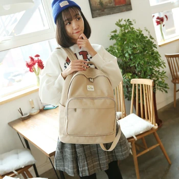 

stacy bag 042516 hot sale lady canvas travel backpack children student schoolbags