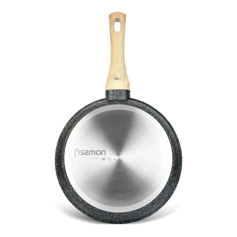 Fissman 24 см сковороды антипригарное Мраморное покрытие из литого алюминия
