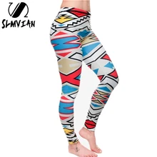 SLMVIAN new arrival Novelty 3D printed fashion Women leggings space galaxy leggins tie dye fitness pant