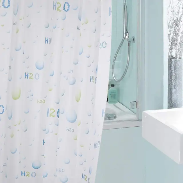 Waterproof Bathroom Shower Curtain Modern Bath Home Waterproof Bathroom Shower Curtain Modern Bath Home Moldproof Decor Eco Friendly Washable