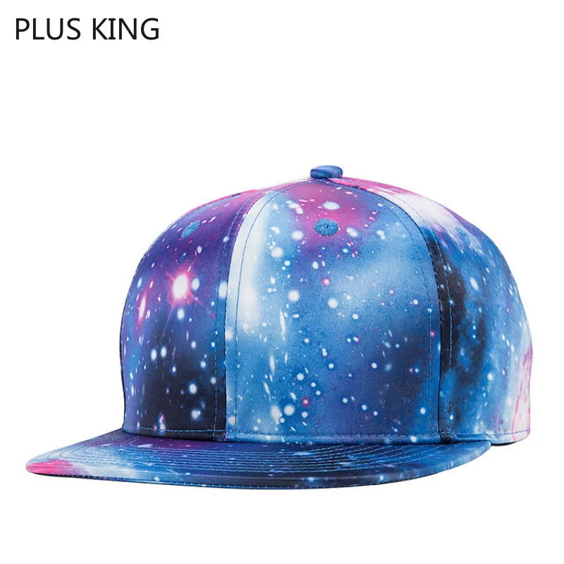 New Fashion 3D Star Printed Hip Hop Hat for Men Women