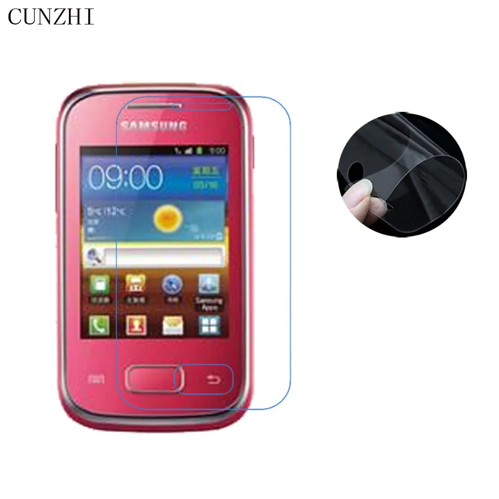 Cunzhi 5 шт. ультратонкая прозрачная защитная пленка для ЖК экрана Samsung S5310 Galaxy Pocket