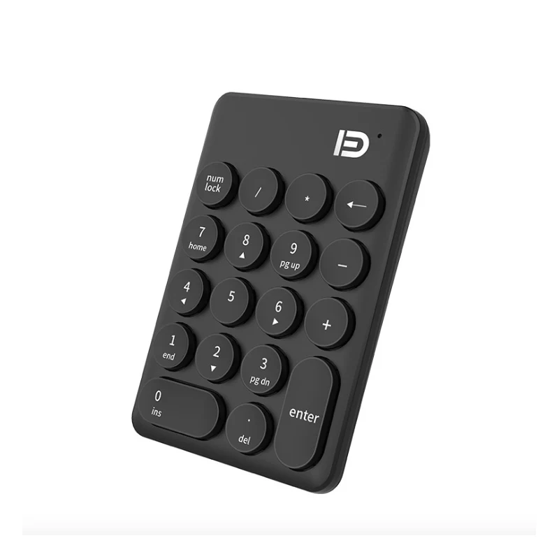 Small Size 2.4GHz Wireless Numeric Keypad Number pad Office Digital