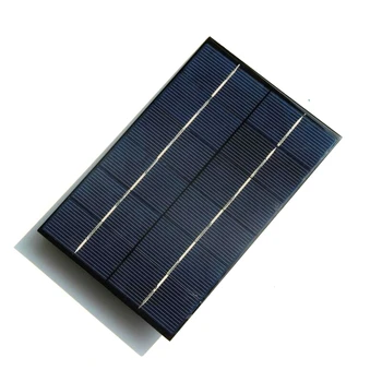 

4.2W 6V 700mA Solar Cell Solar Module Polycrystalline Solar Panel + USB Output Easy DIY 200*130*3MM 2PCS/Lot Free Shipping