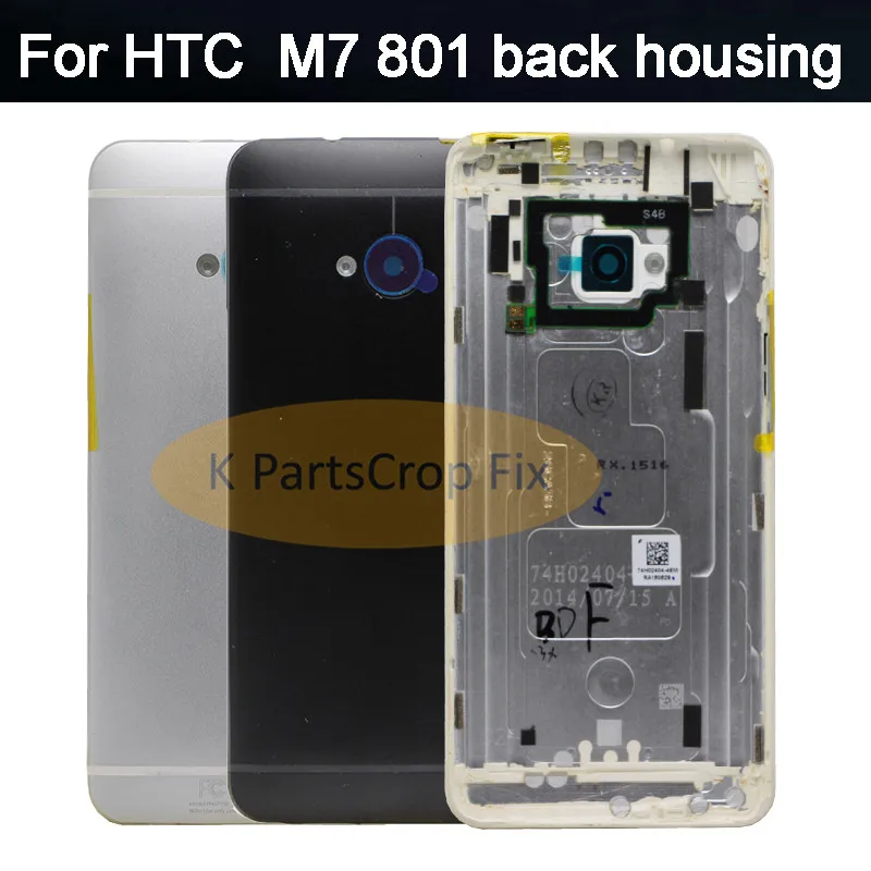 Гарантия на одну SIM карту корпус для HTC One M7 задняя крышка запасная аккумулятора с
