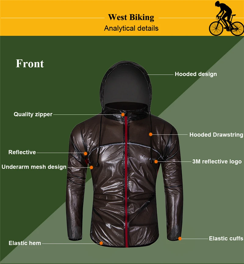 mountain bike rain jacket