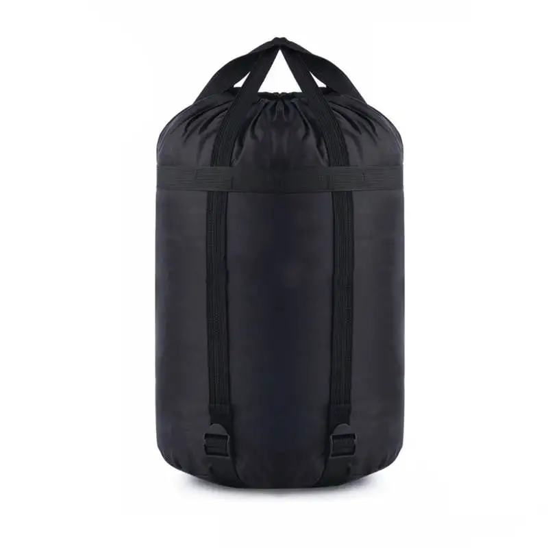 Нейлоновые компрессионные мешки мешок спальный мешок отделение для хранения мелких предметов компрессионный мешок - Цвет: Black