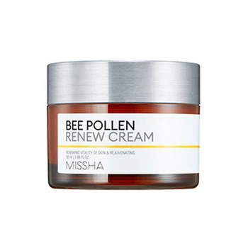 

MISSHA Bee Pollen Renew Cream 50ml Facial Cream Acne Scars Treatment Sebum Control Moisturizes Whitening Korean Face Cream